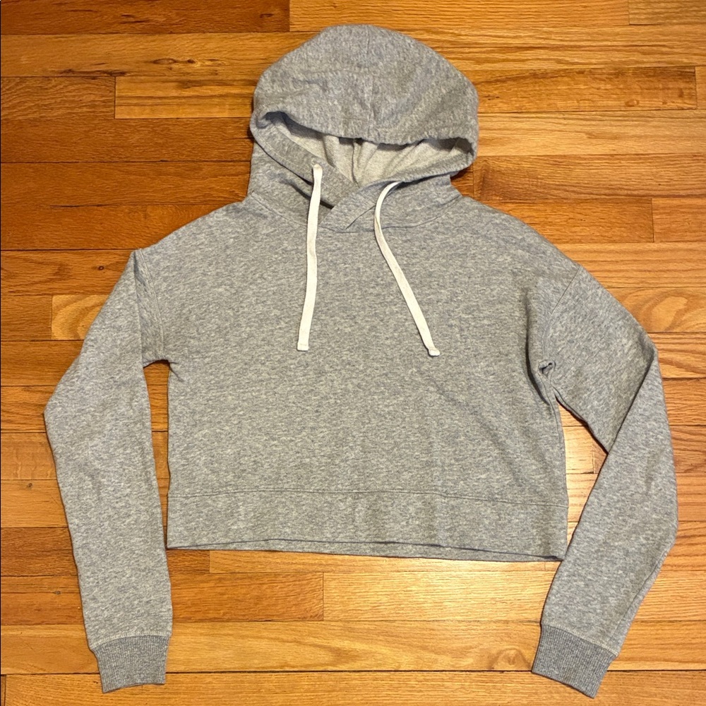 SO lounge life cropped hoodie